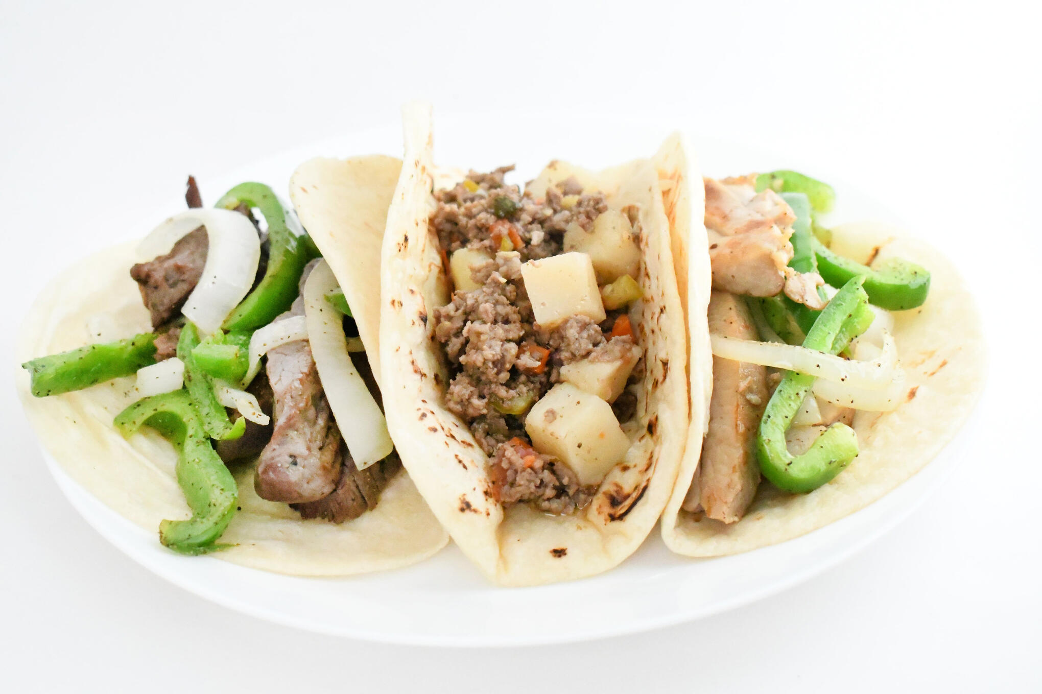 Traditional Tacos from La Victoria Factory