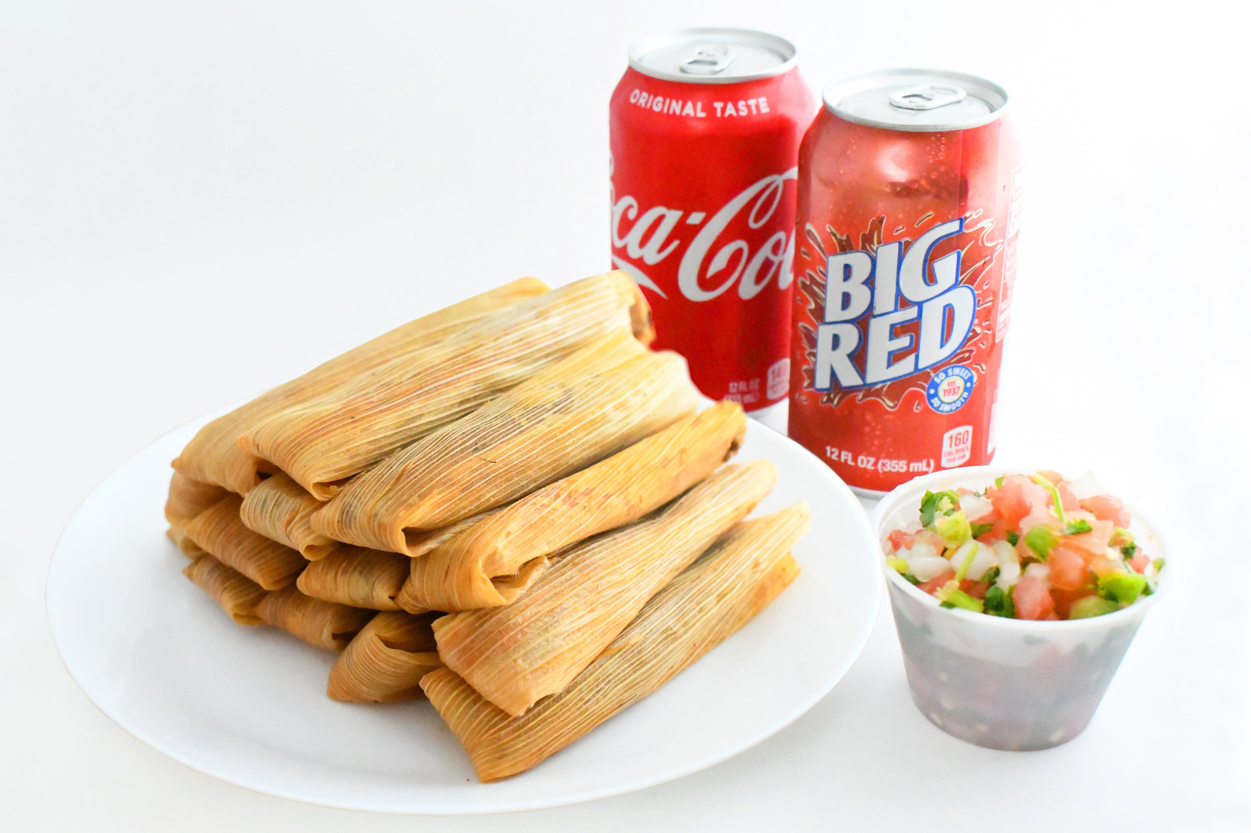 Tamales from La Victoria Factory